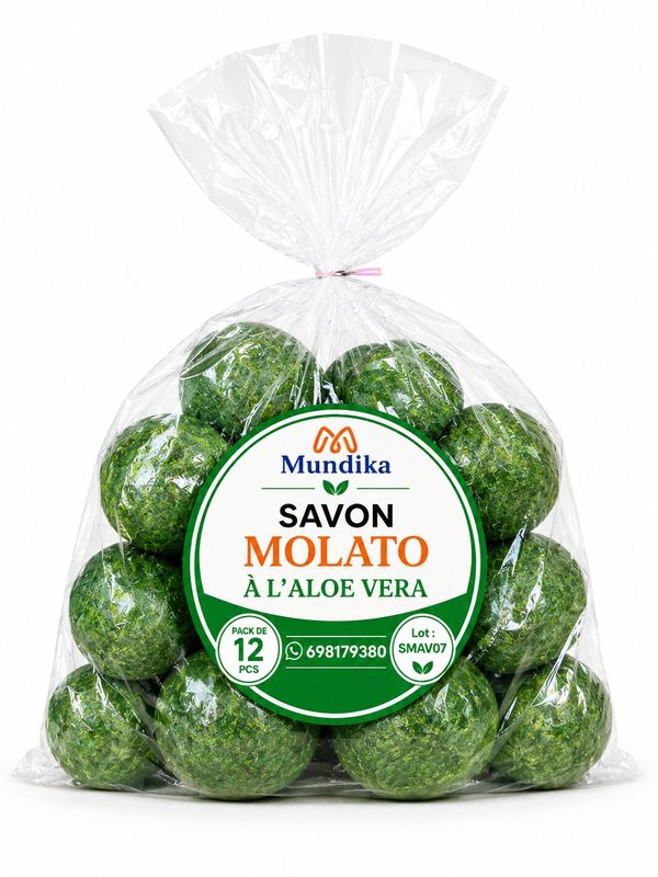 Mundika Savon Molato à l'Aloe Vera