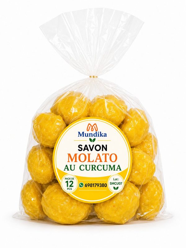 Mundika Savon Molato au Curcuma